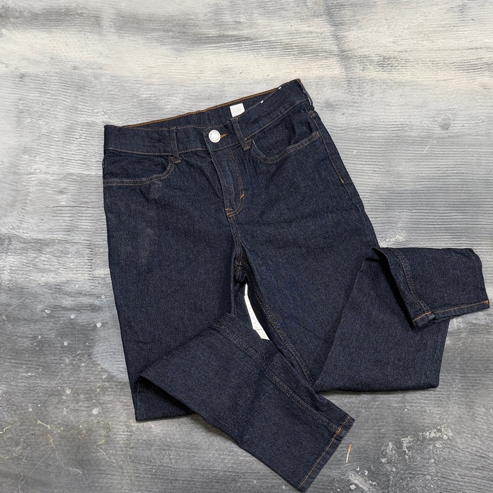 H&M Women's Dark Blue Skinny Jeans